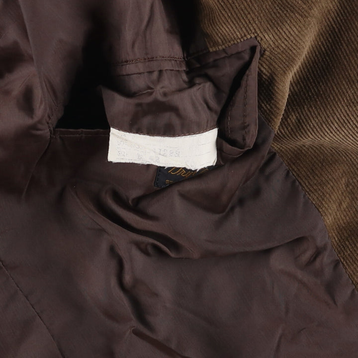 Sears The Men's Store Vintage Corduroy Tailored Jacket, Men's Size Medium unclear brown type Vintage Second Hand