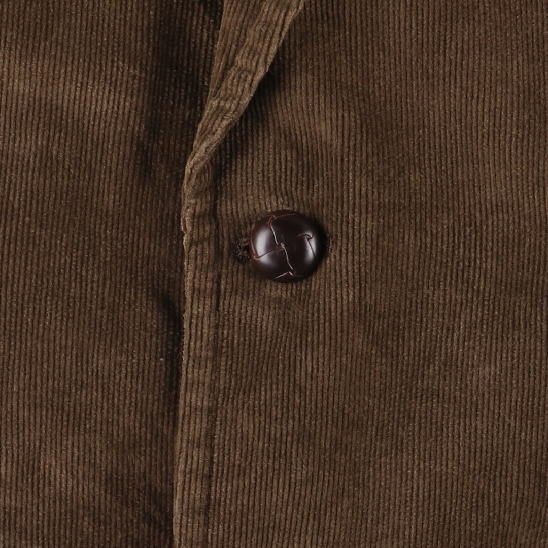Sears The Men's Store Vintage Corduroy Tailored Jacket, Men's Size Medium unclear brown type Vintage Second Hand