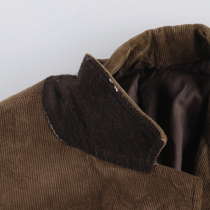 Sears The Men's Store Vintage Corduroy Tailored Jacket, Men's Size Medium unclear brown type Vintage Second Hand