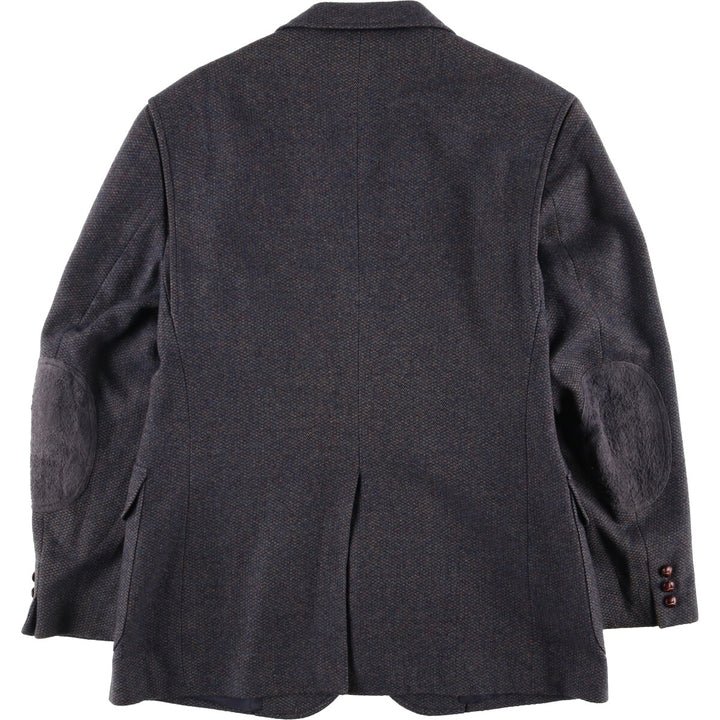 Pendleton wool tailored jacket, made in the USA, men's size L wool Charcoal Vintage Second Hand