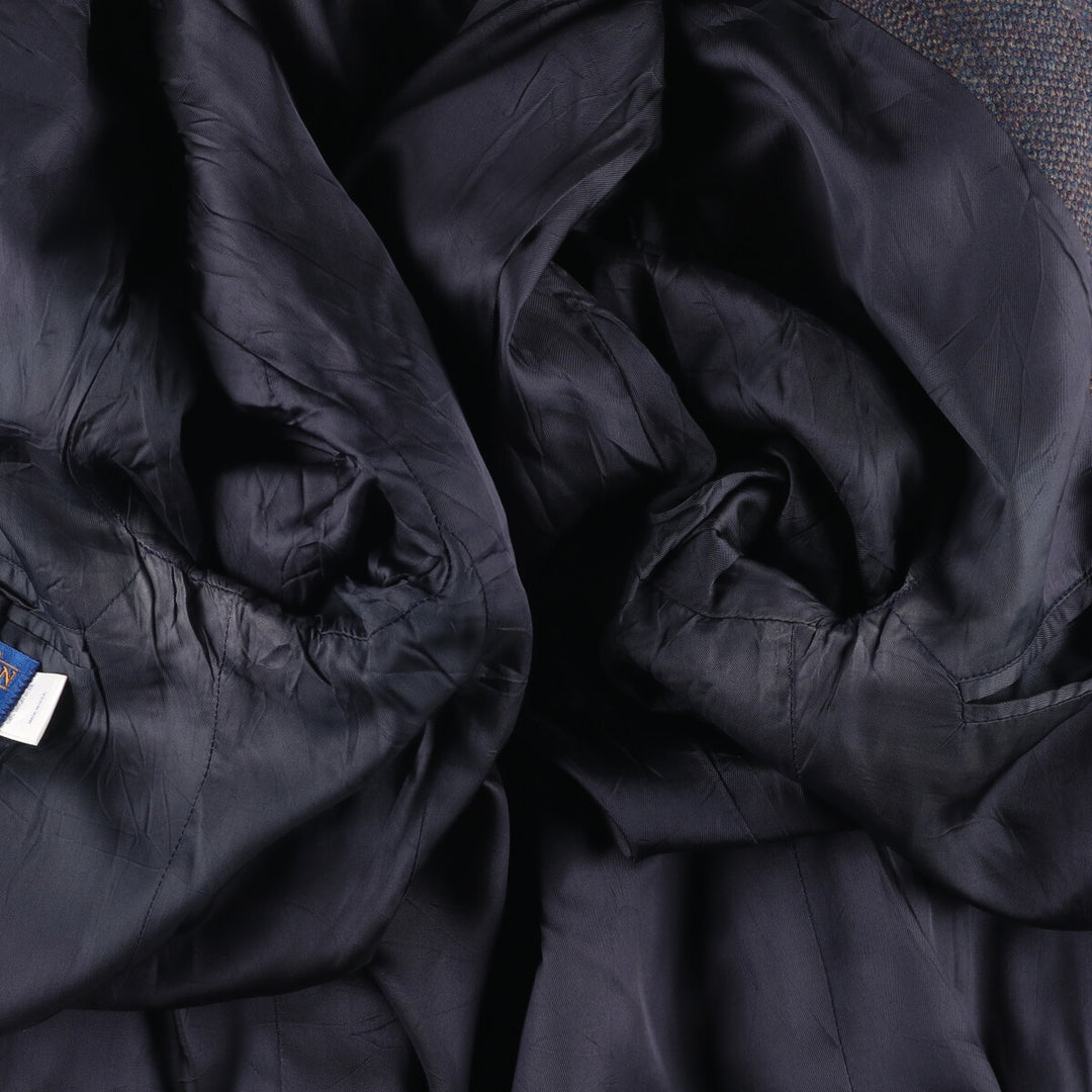 Pendleton wool tailored jacket, made in the USA, men's size L wool Charcoal Vintage Second Hand