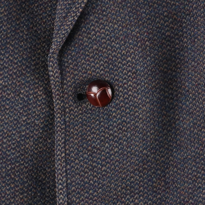 Pendleton wool tailored jacket, made in the USA, men's size L wool Charcoal Vintage Second Hand