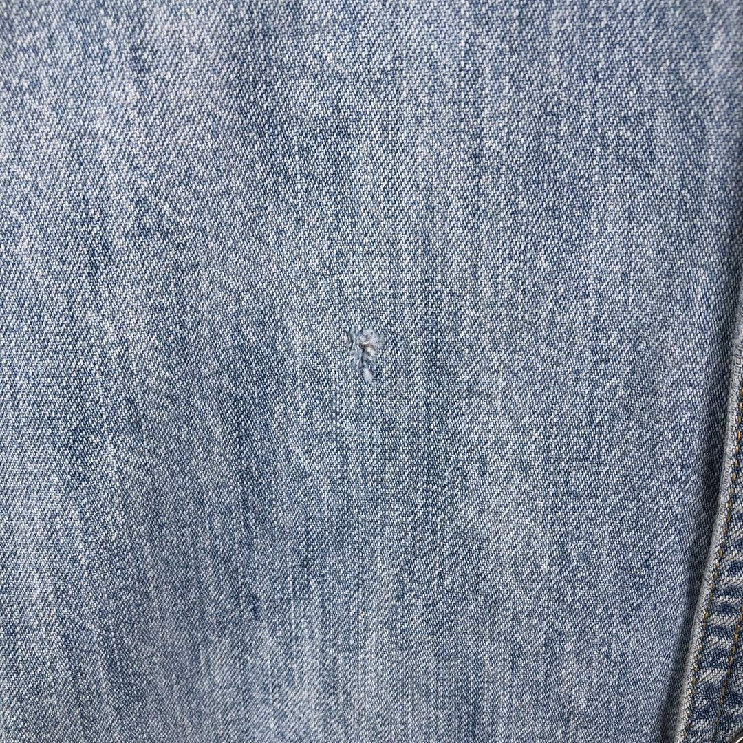 90s-00'S Levi's Jeans Long Sleeve Denim Shirt, Men's Size XL, Vintage cotton Blue type light blue Vintage Second Hand