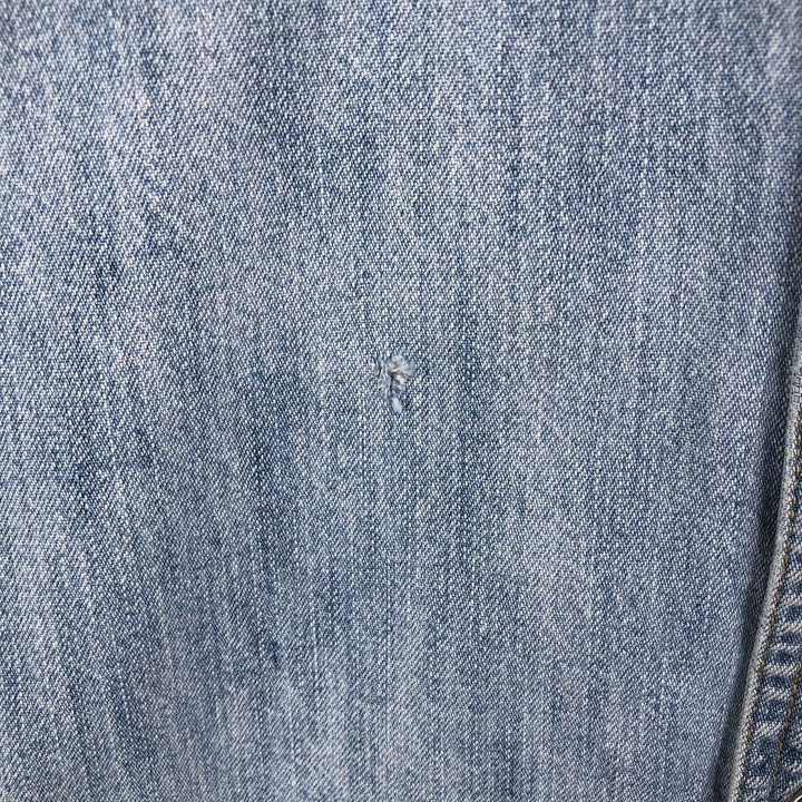 90s-00'S Levi's Jeans Long Sleeve Denim Shirt, Men's Size XL, Vintage cotton Blue type light blue Vintage Second Hand