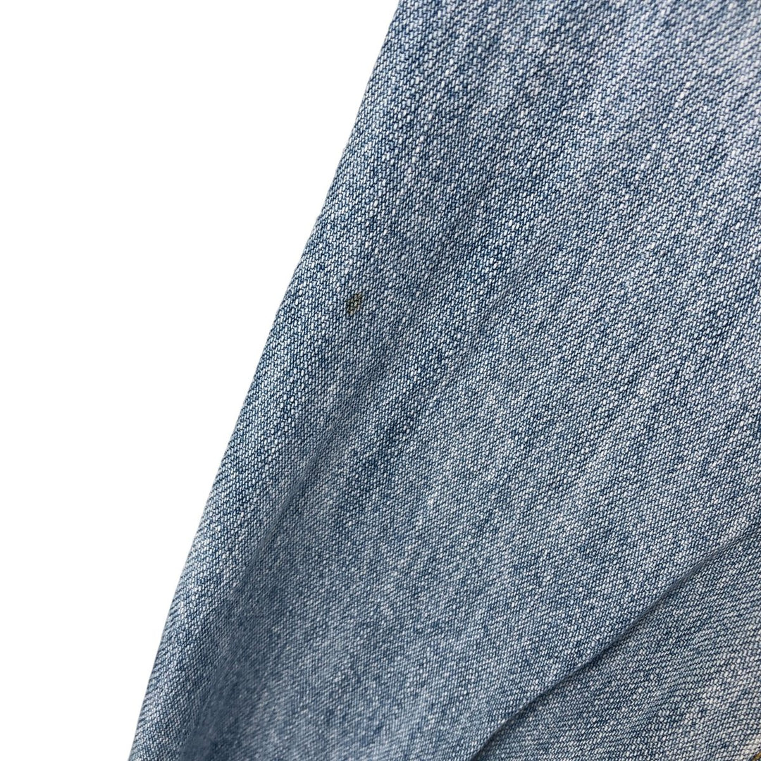 90s-00'S Levi's Jeans Long Sleeve Denim Shirt, Men's Size XL, Vintage cotton Blue type light blue Vintage Second Hand