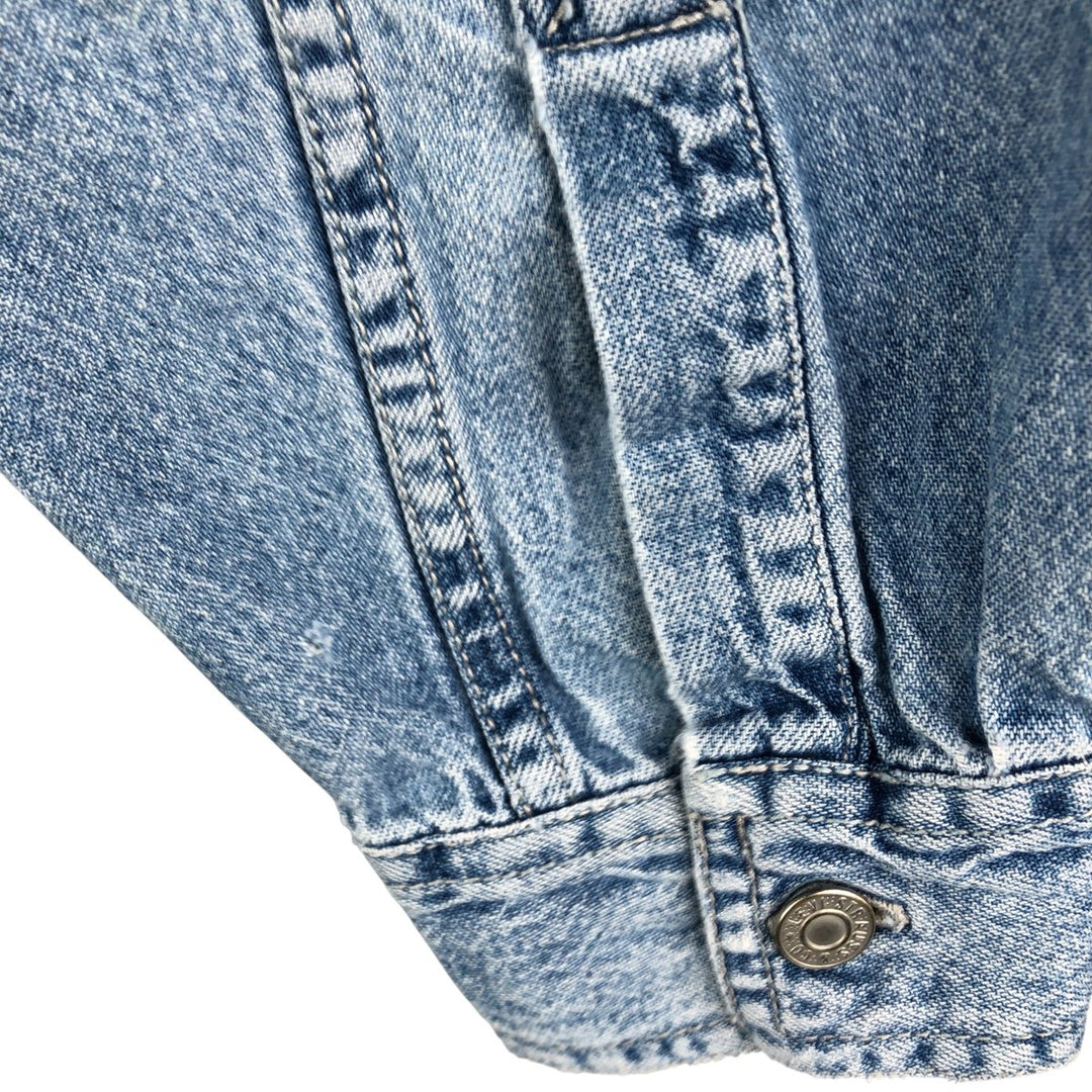 90'S Levi's Long Sleeve Denim Shirt, Men's XL, Vintage cotton Blue type light blue Vintage Second Hand