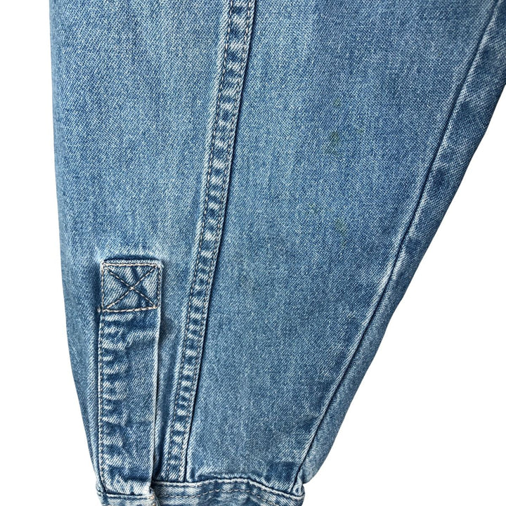 90'S Levi's long-sleeved denim shirt, men's size M, vintage cotton Blue type light blue Vintage Second Hand