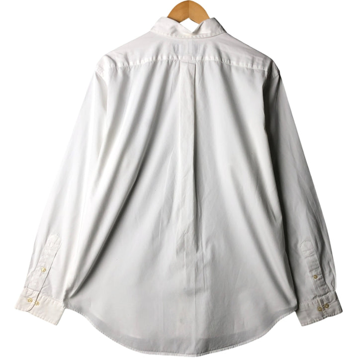 Ralph Lauren Classic Fit Long Sleeve Button Down Shirt Men's XL cotton white type Vintage Second Hand