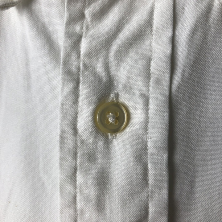 Ralph Lauren Classic Fit Long Sleeve Button Down Shirt Men's XL cotton white type Vintage Second Hand