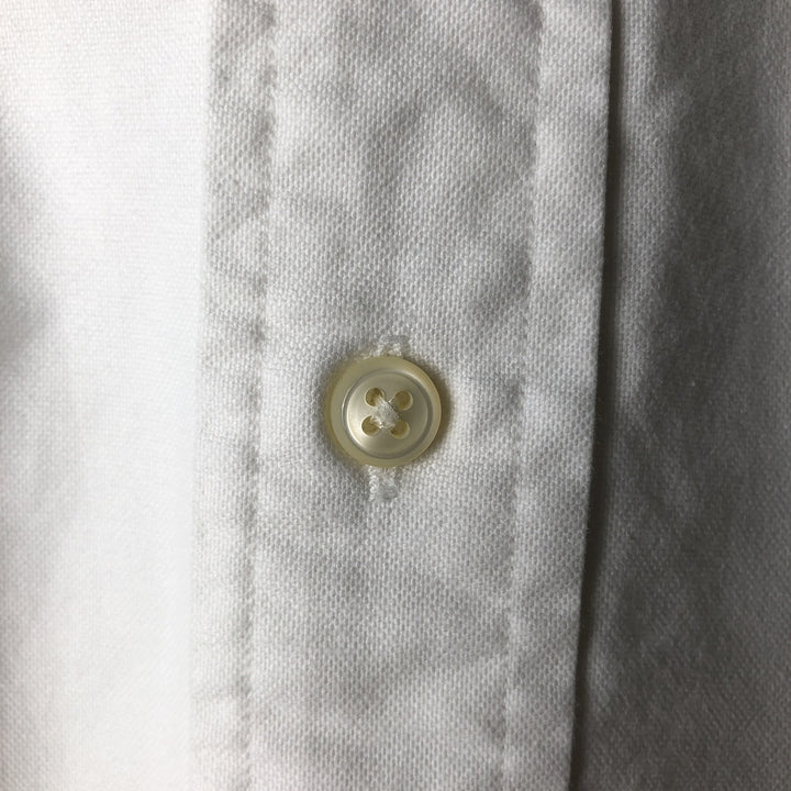 Ralph Lauren YARMOUTH long sleeve button down shirt, men's XL size cotton white type Vintage Second Hand