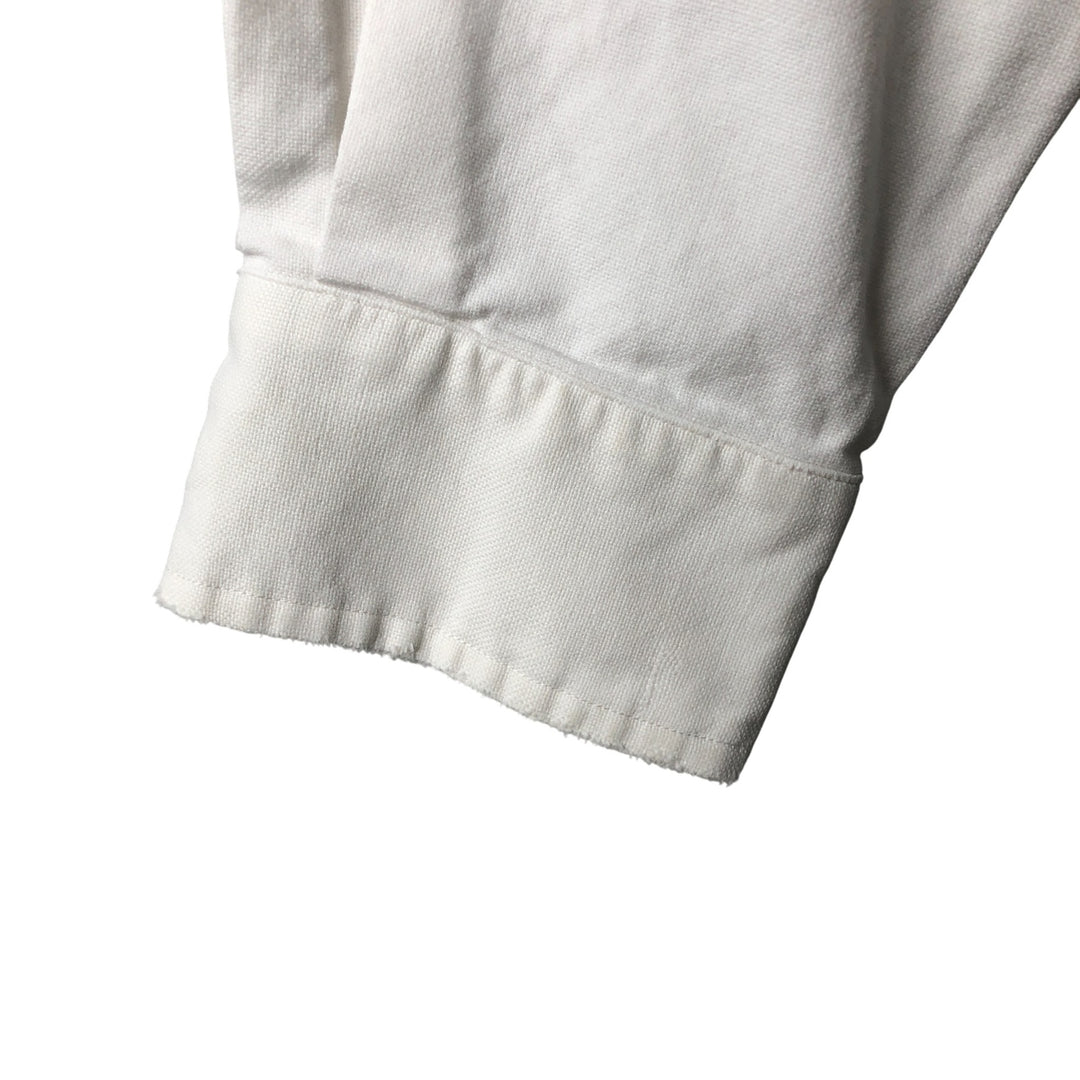 Ralph Lauren long sleeve button down shirt, men's size L cotton white type Vintage Second Hand