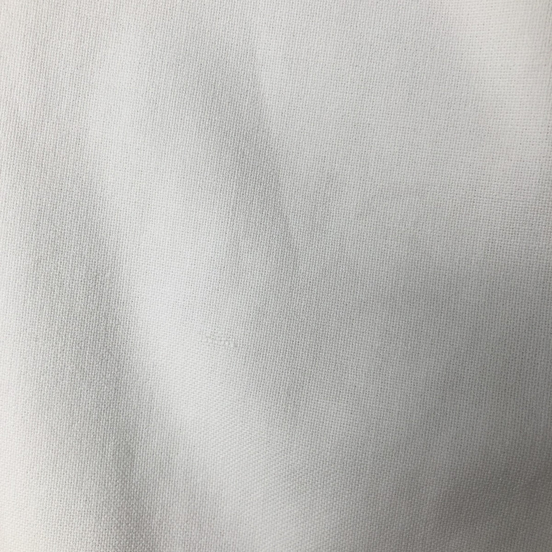 Ralph Lauren long sleeve button down shirt, men's size L cotton white type Vintage Second Hand