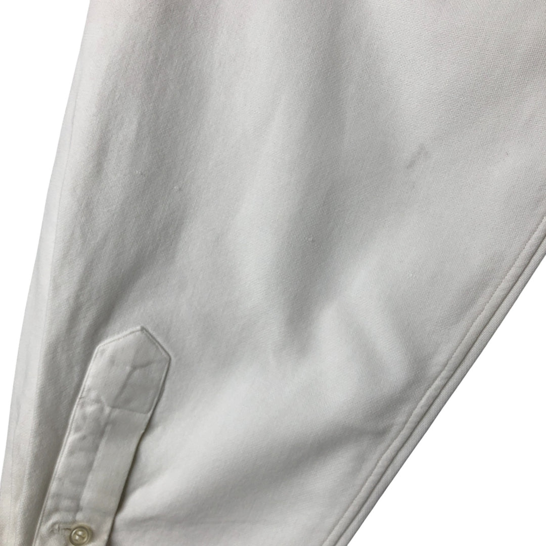 Ralph Lauren long sleeve button down shirt, men's size L cotton white type Vintage Second Hand