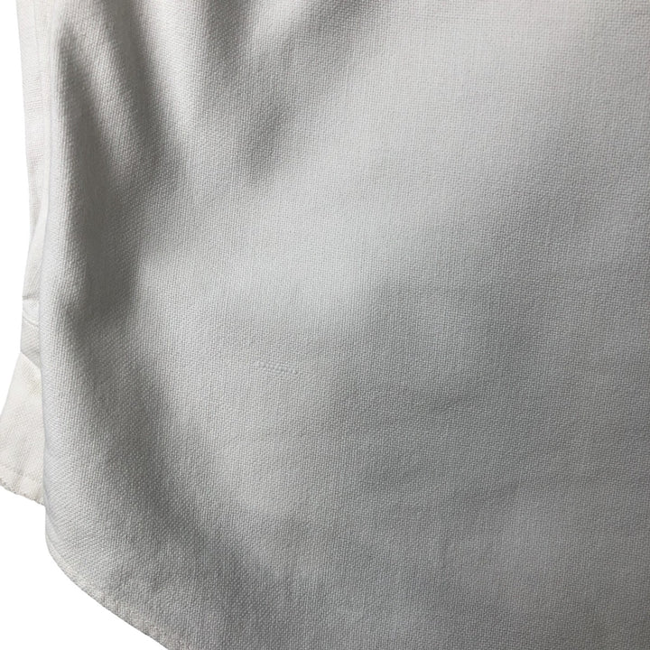 Ralph Lauren long sleeve button down shirt, men's size L cotton white type Vintage Second Hand