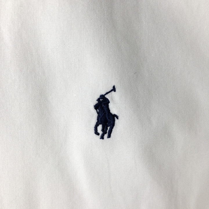 Ralph Lauren POLO by Ralph Lauren ANDREW long sleeve cotton shirt, men's XL size cotton white type Vintage Second Hand
