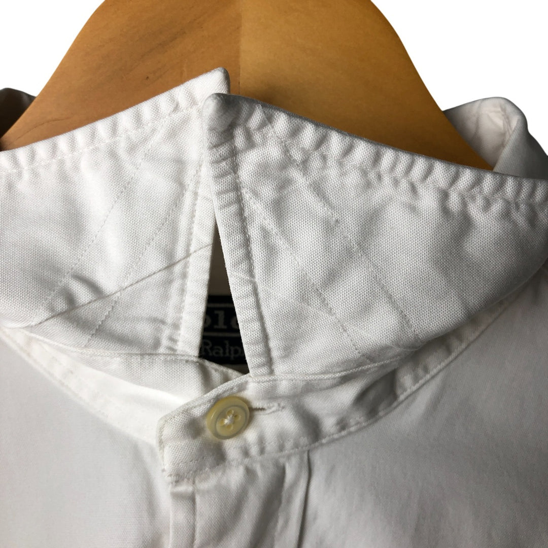 Ralph Lauren POLO by Ralph Lauren ANDREW long sleeve cotton shirt, men's XL size cotton white type Vintage Second Hand