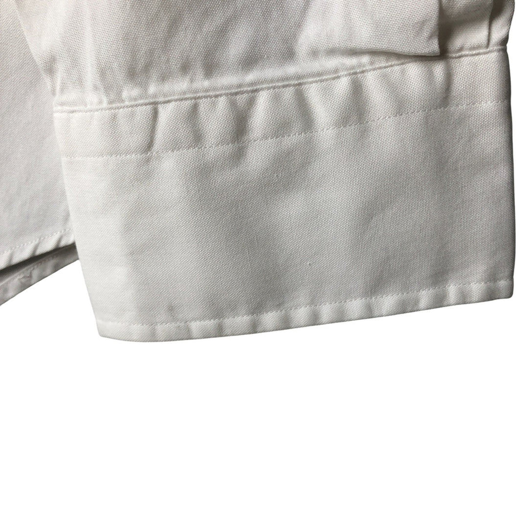Ralph Lauren POLO by Ralph Lauren ANDREW long sleeve cotton shirt, men's XL size cotton white type Vintage Second Hand