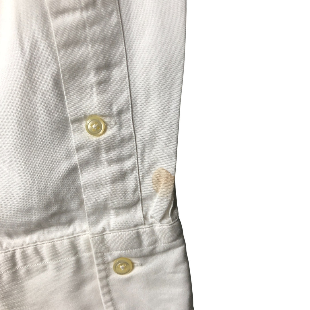 Ralph Lauren POLO by Ralph Lauren ANDREW long sleeve cotton shirt, men's XL size cotton white type Vintage Second Hand