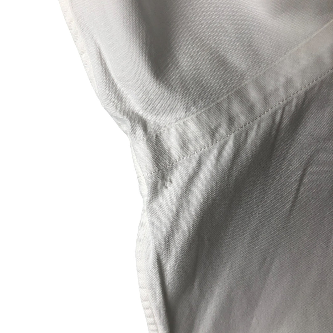 Ralph Lauren YARMOUTH long sleeve button down shirt, men's XL size cotton white type Vintage Second Hand