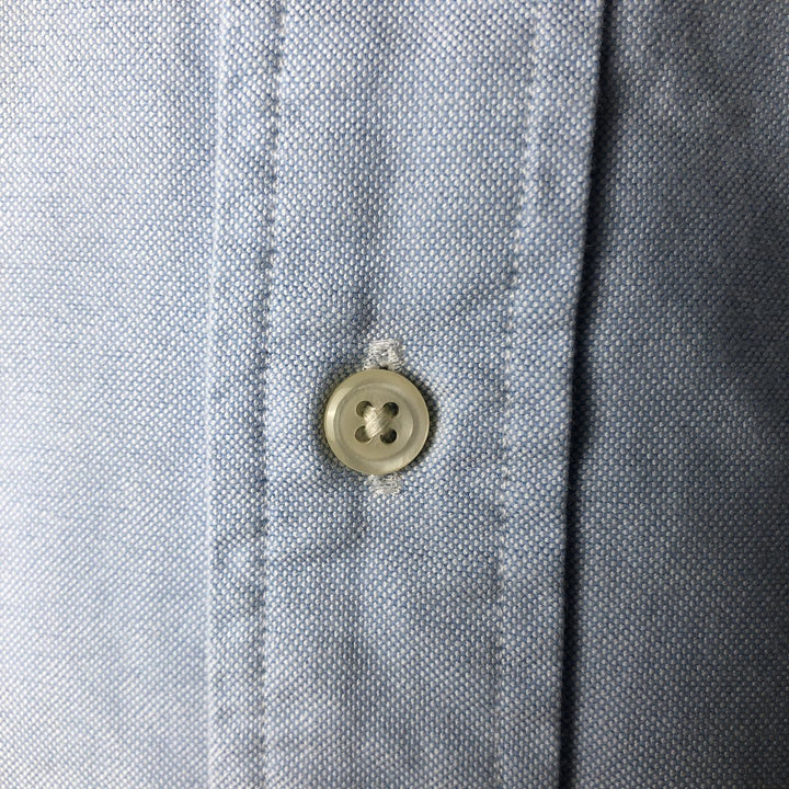 Ralph Lauren Classic Fit Long Sleeve Button Down Shirt, Men's Size L cotton Blue type light blue Vintage Second Hand