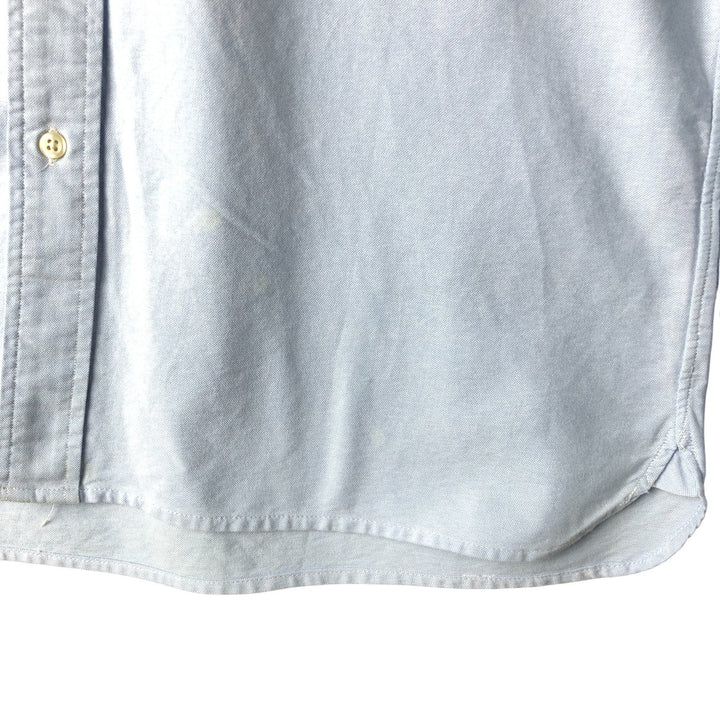 Ralph Lauren Classic Fit Long Sleeve Button Down Shirt, Men's Size L cotton Blue type light blue Vintage Second Hand