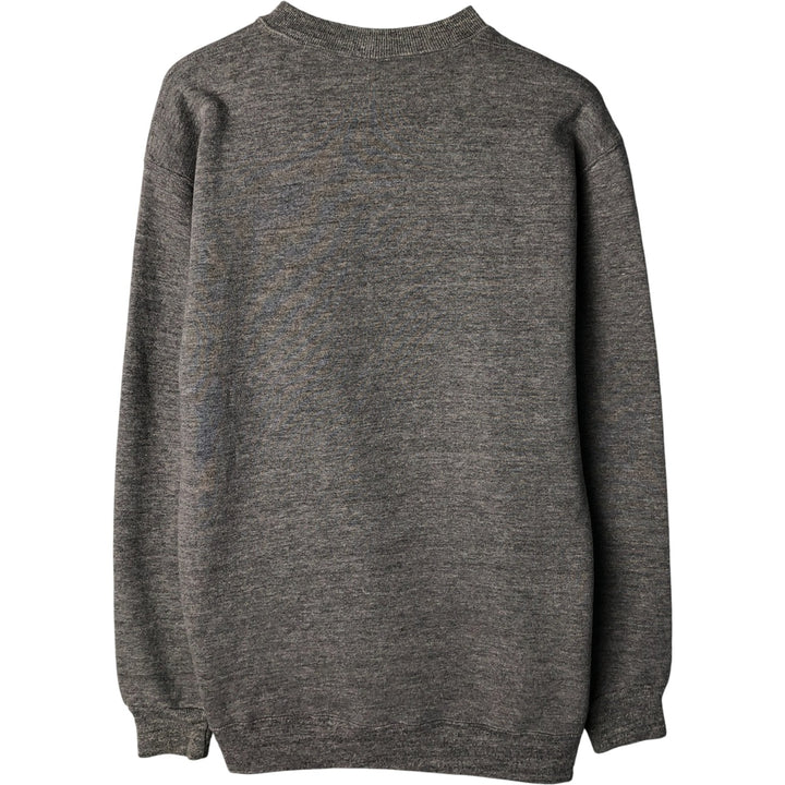 90'S Russell plain blank sweatshirt, sweatshirt, made in USA, men's size L, vintage polyester gray type Vintage Second Hand