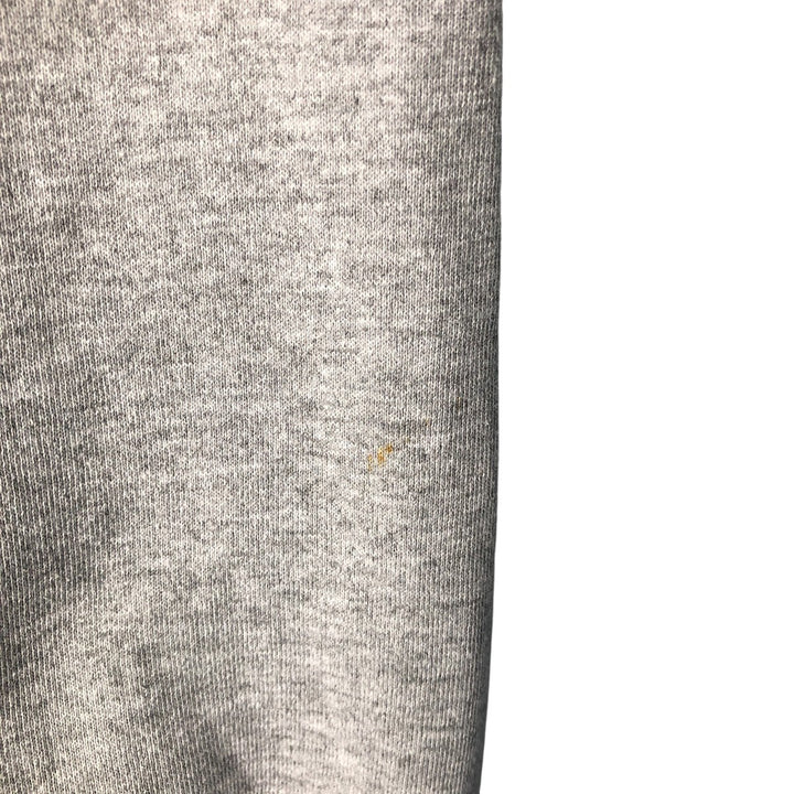 Vintage 90'S Russell V-neck plain blank sweatshirt, made in the USA, men's size XL polyester gray type Vintage Second Hand