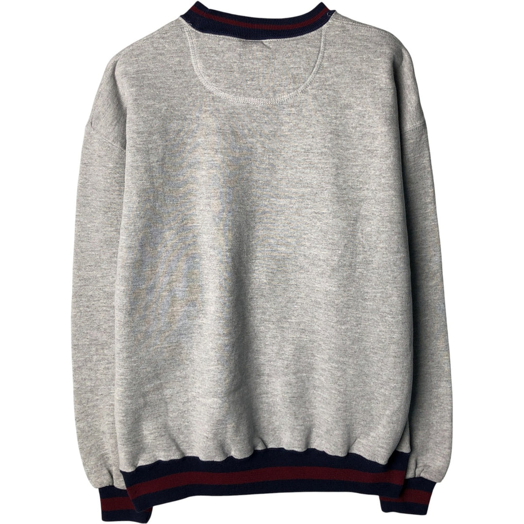 90'S Russell plain blank sweatshirt, sweatshirt, made in USA, men's size L, vintage polyester gray type Vintage Second Hand