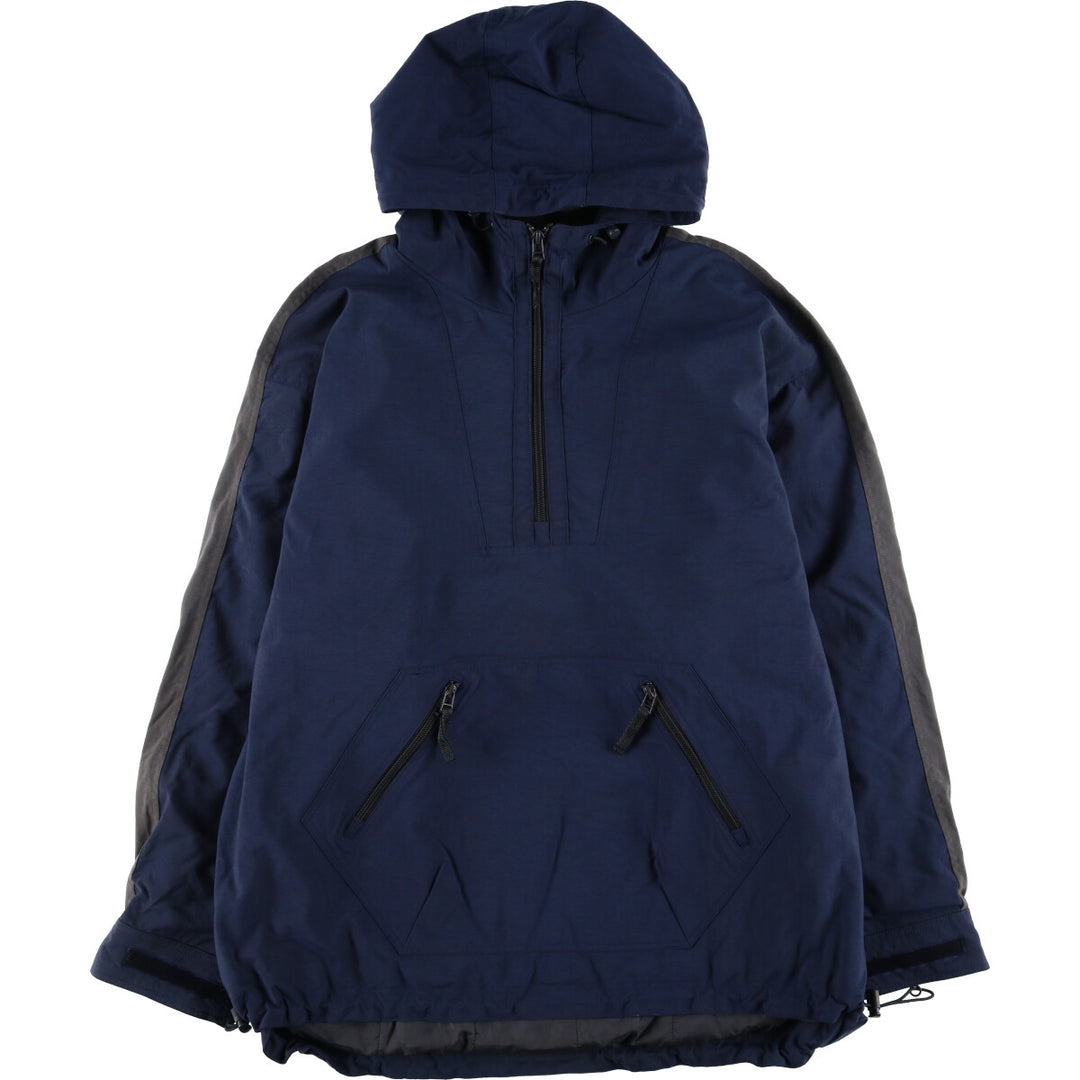 90'S GAP Vintage Padded Puffer Jacket Anorak Parka, Men's XL Nylon navy blue type Vintage Second Hand