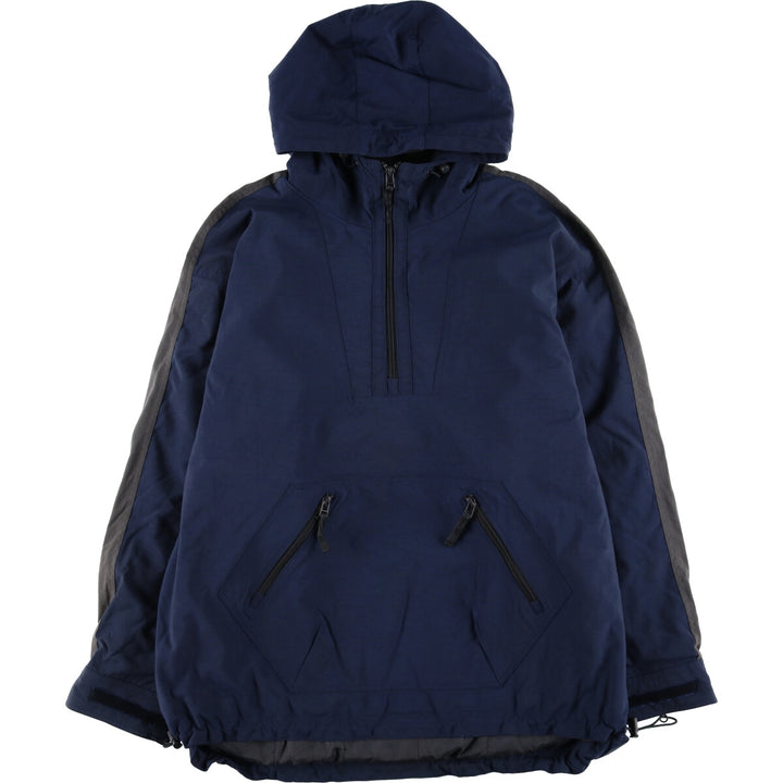 90'S GAP Vintage Padded Puffer Jacket Anorak Parka, Men's XL Nylon navy blue type Vintage Second Hand