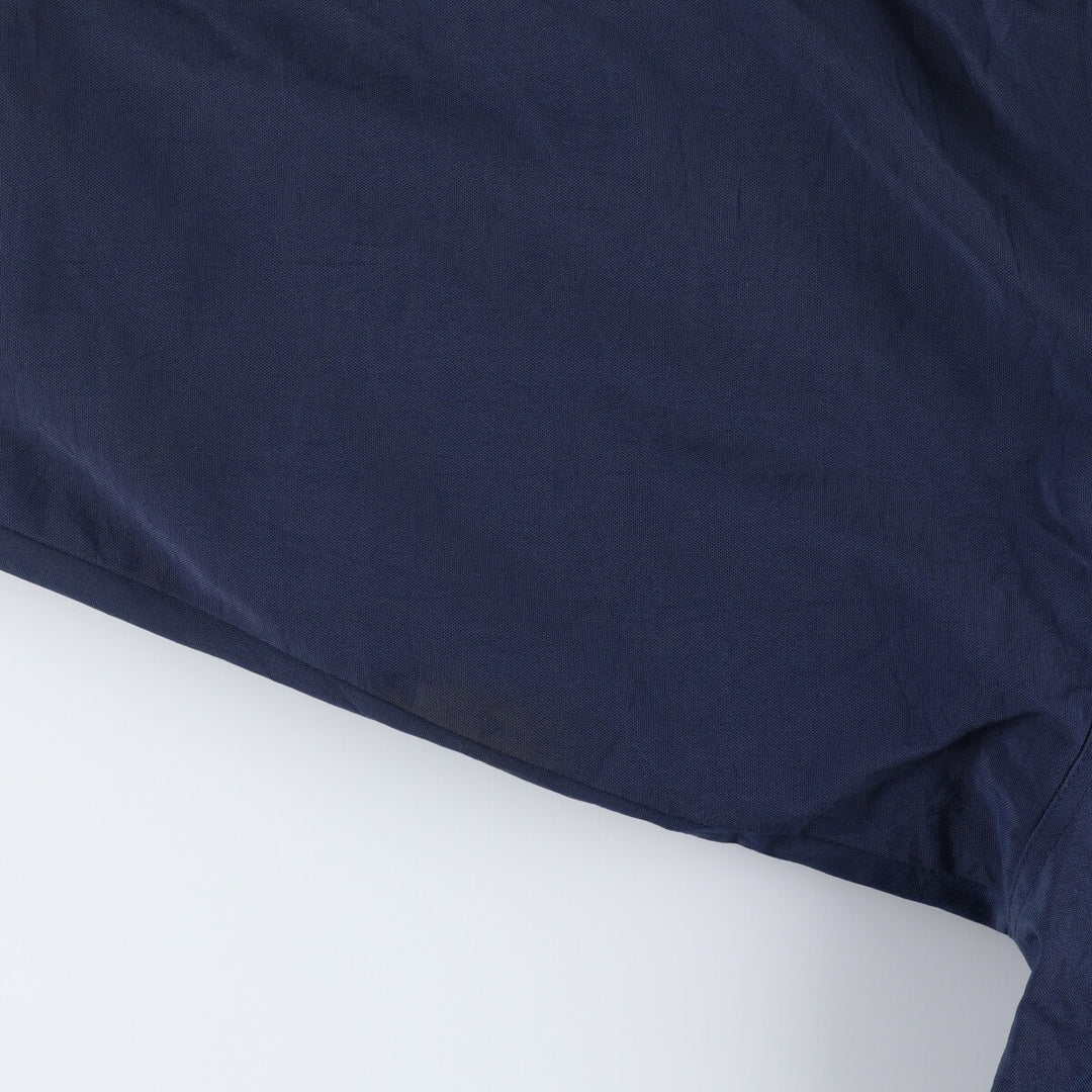 90'S GAP Vintage Padded Puffer Jacket Anorak Parka, Men's XL Nylon navy blue type Vintage Second Hand