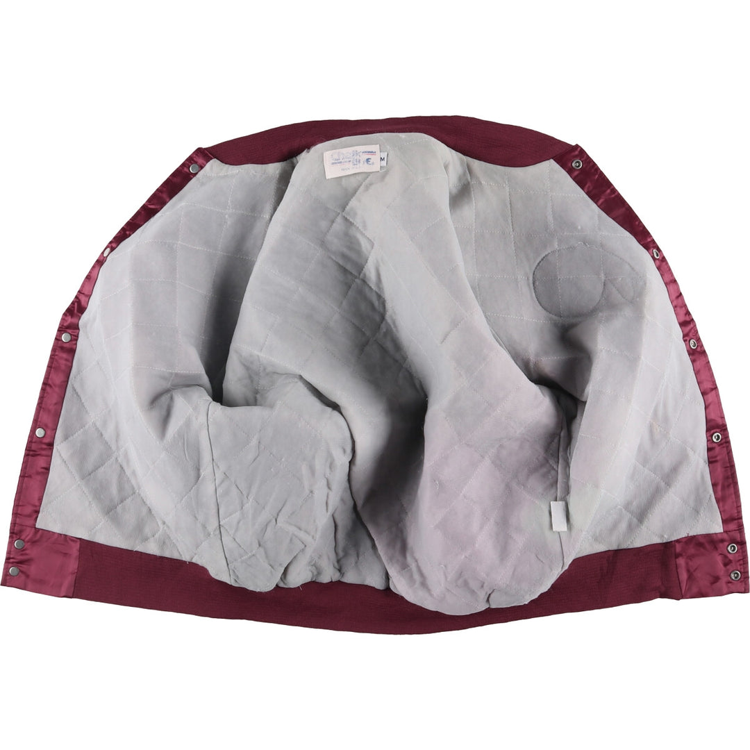 80s-90'S NFL Washington Redskins Nylon Varsity Jacket, Men's Size Medium Nylon burgundy type Vintage Second Hand