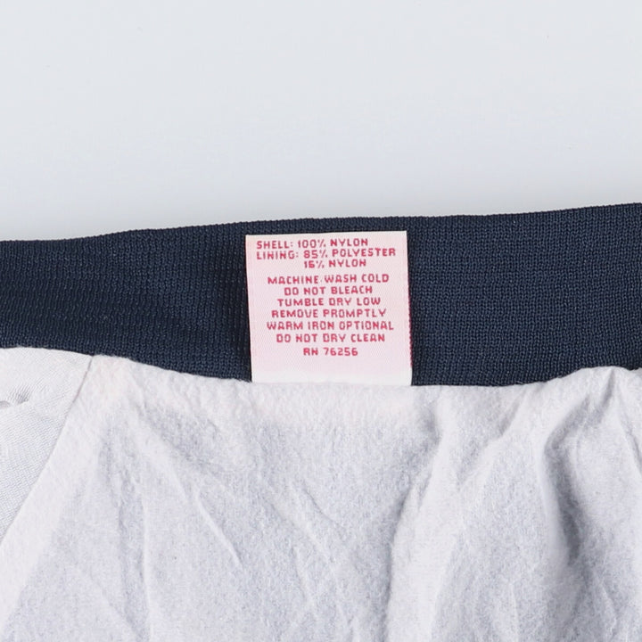 Vintage 1980'S Cardinal College triple-print nylon jacket, made in the USA, size L. Nylon navy blue type Vintage Second Hand