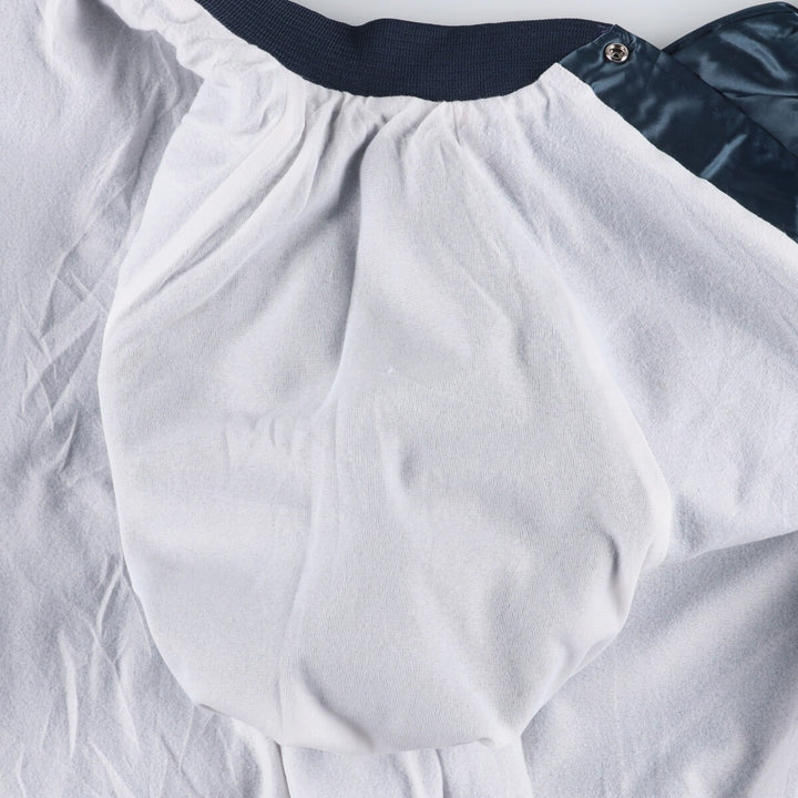 Vintage 1980'S Cardinal College triple-print nylon jacket, made in the USA, size L. Nylon navy blue type Vintage Second Hand