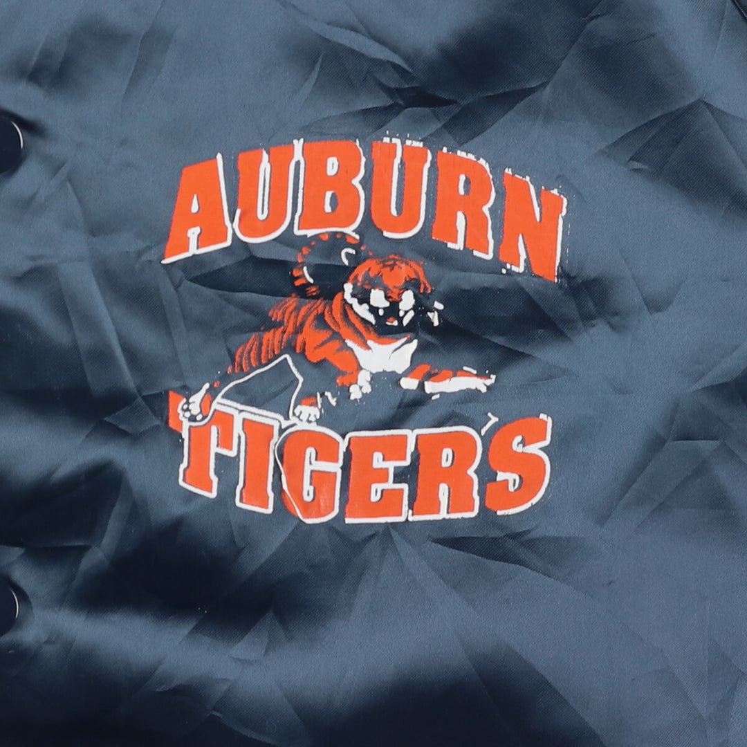 Vintage 1980'S Cardinal College triple-print nylon jacket, made in the USA, size L. Nylon navy blue type Vintage Second Hand