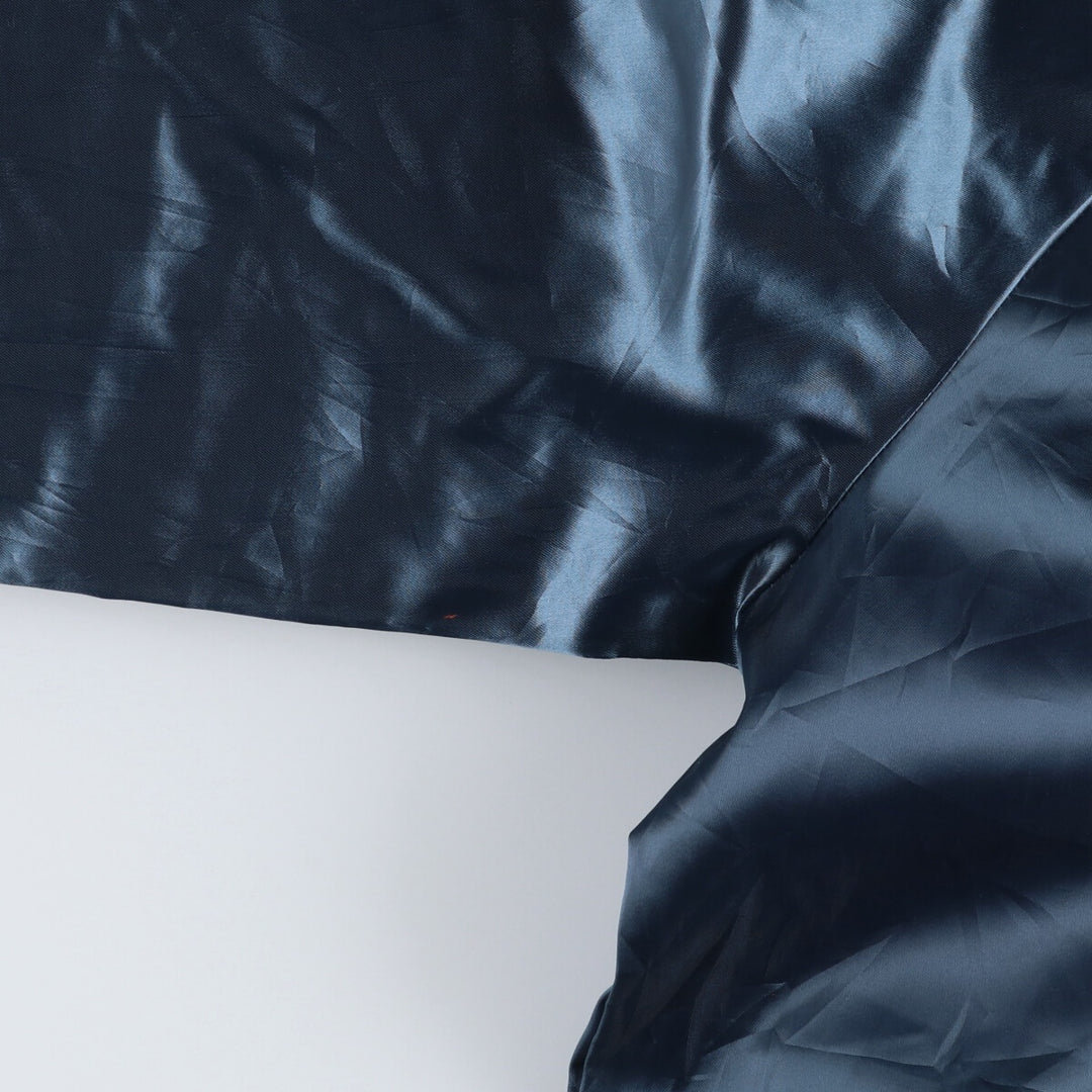 Vintage 1980'S Cardinal College triple-print nylon jacket, made in the USA, size L. Nylon navy blue type Vintage Second Hand