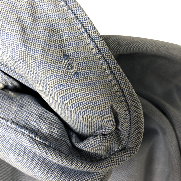 Brooks Brothers 346 long sleeve button-down shirt, men's size L cotton Blue type light blue Vintage Second Hand