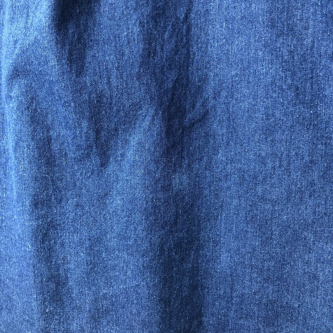 Levi's long sleeve denim shirt, men's size XL cotton blue type Vintage Second Hand