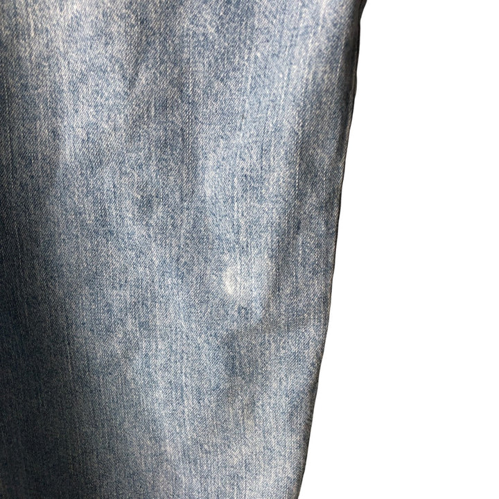 Levi's long-sleeved denim shirt, men's size M cotton Blue type light blue Vintage Second Hand