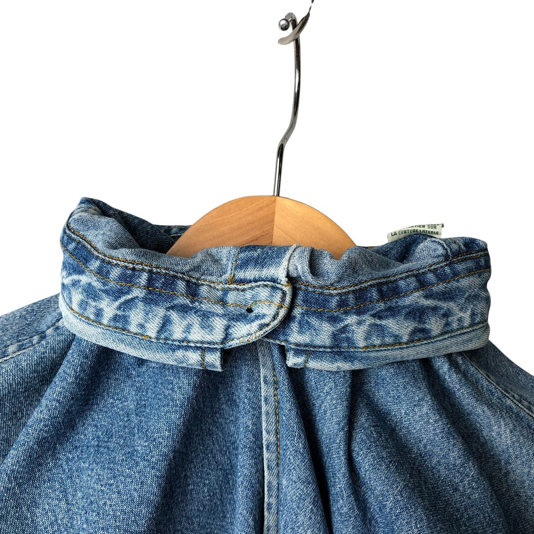 Levi's long sleeve denim shirt, men's size L cotton Blue type light blue Vintage Second Hand