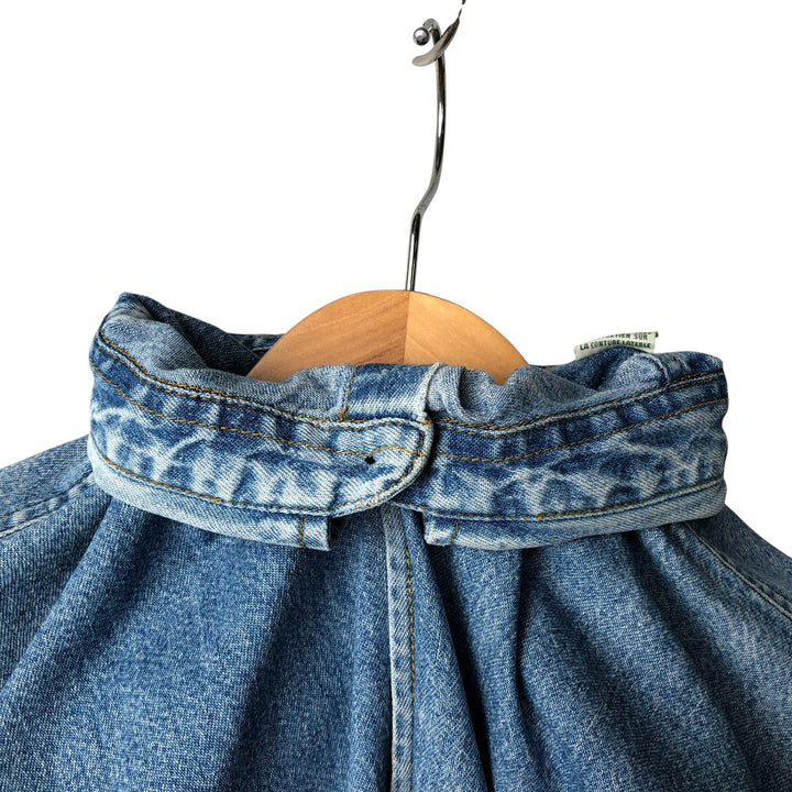 Levi's long sleeve denim shirt, men's size L cotton Blue type light blue Vintage Second Hand