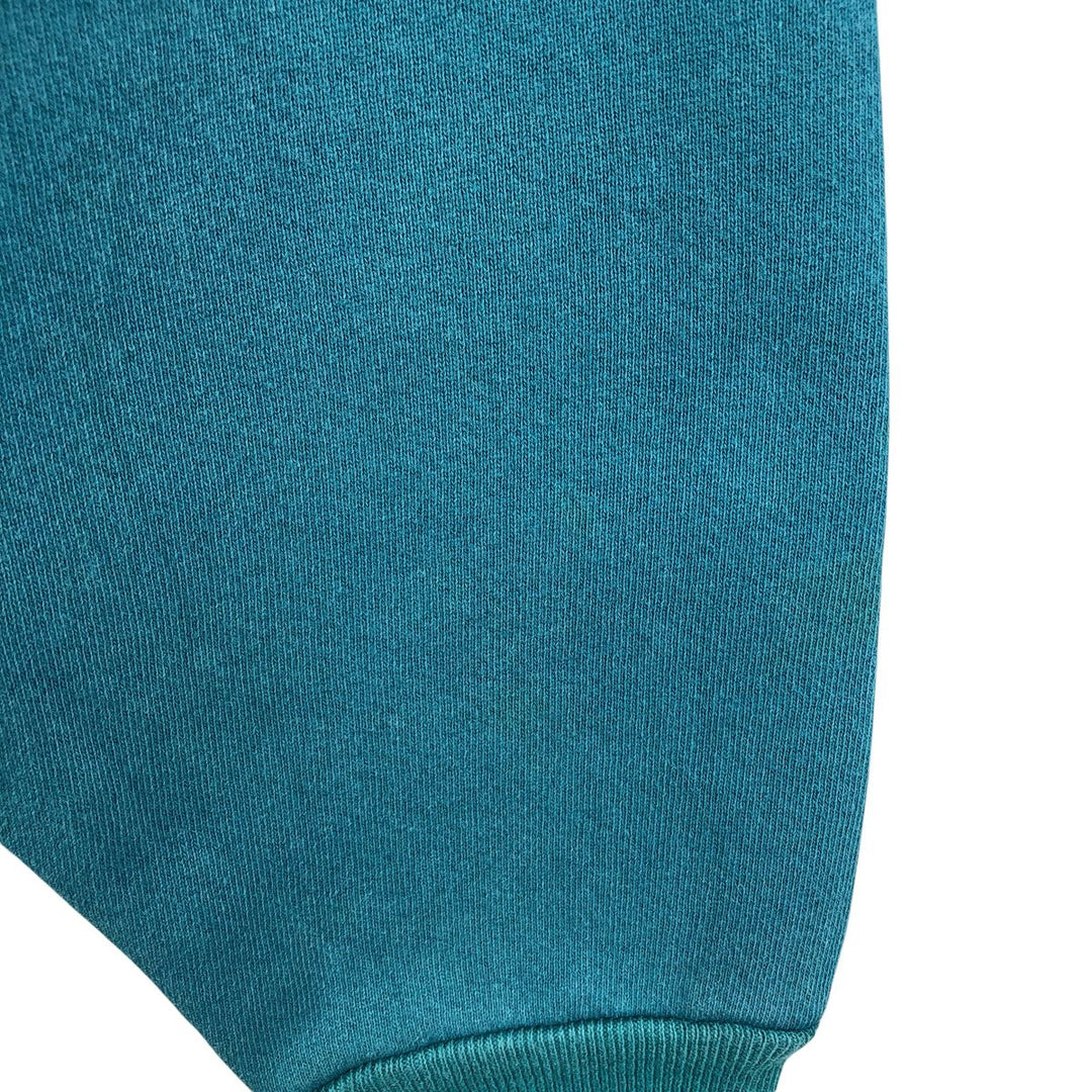 Carhartt logo sweatshirt, men's size L unclear turquoise blue Vintage Second Hand