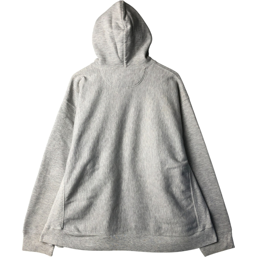 2000'S Champion College Sweatshirt Pullover Hoodie, Men's XL cotton gray type Vintage Second Hand