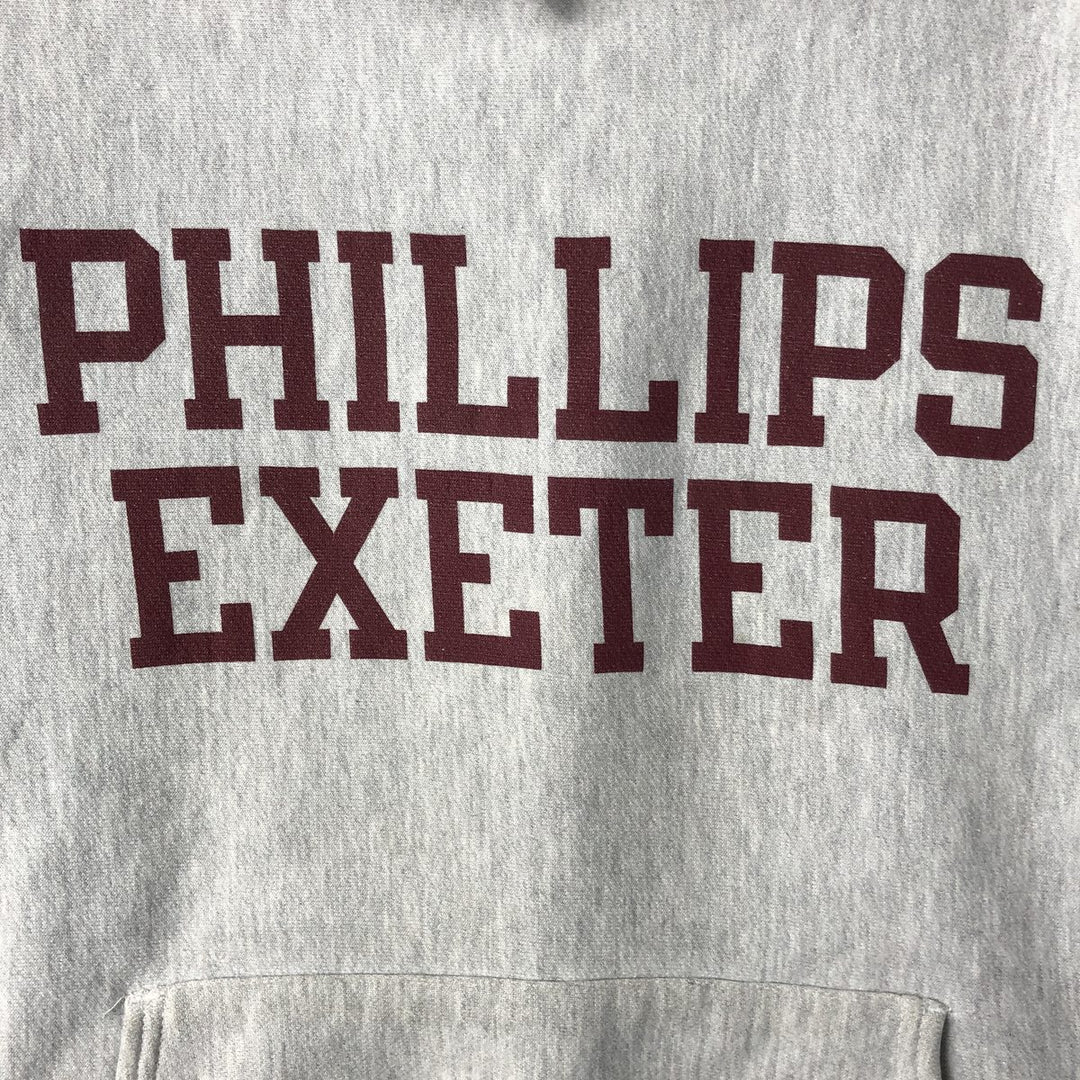 2000'S Champion College Sweatshirt Pullover Hoodie, Men's XL cotton gray type Vintage Second Hand