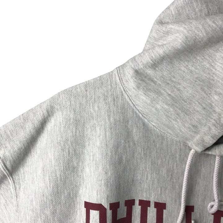 2000'S Champion College Sweatshirt Pullover Hoodie, Men's XL cotton gray type Vintage Second Hand