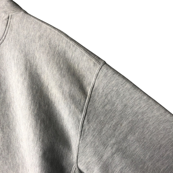 2000'S Champion College Sweatshirt Pullover Hoodie, Men's XL cotton gray type Vintage Second Hand