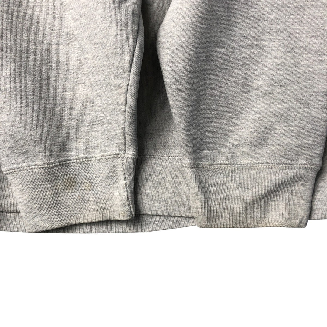 2000'S Champion College Sweatshirt Pullover Hoodie, Men's XL cotton gray type Vintage Second Hand