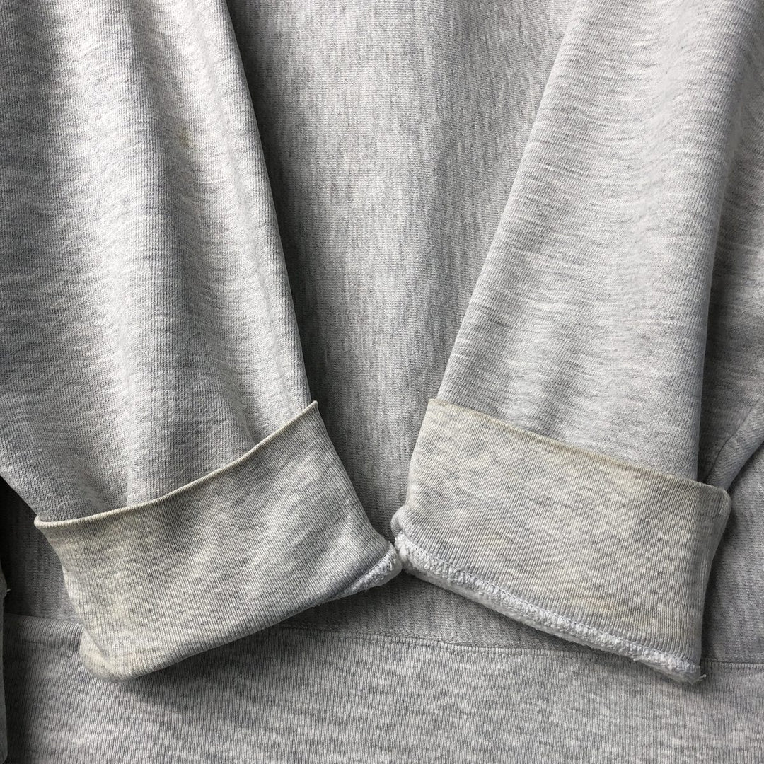 2000'S Champion College Sweatshirt Pullover Hoodie, Men's XL cotton gray type Vintage Second Hand