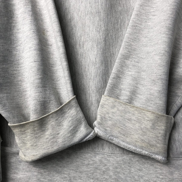 2000'S Champion College Sweatshirt Pullover Hoodie, Men's XL cotton gray type Vintage Second Hand