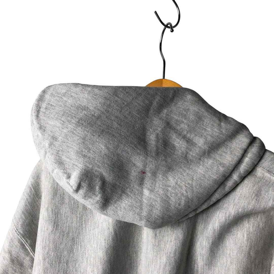 2000'S Champion College Sweatshirt Pullover Hoodie, Men's XL cotton gray type Vintage Second Hand